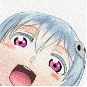 线稿少女头像素材